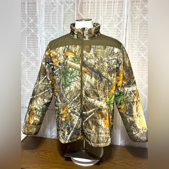 Lincoln Outfitters Other - Lincoln Outfitters camouflage XL HUNTING JACKET 2 pockets No hood zip front 29”L